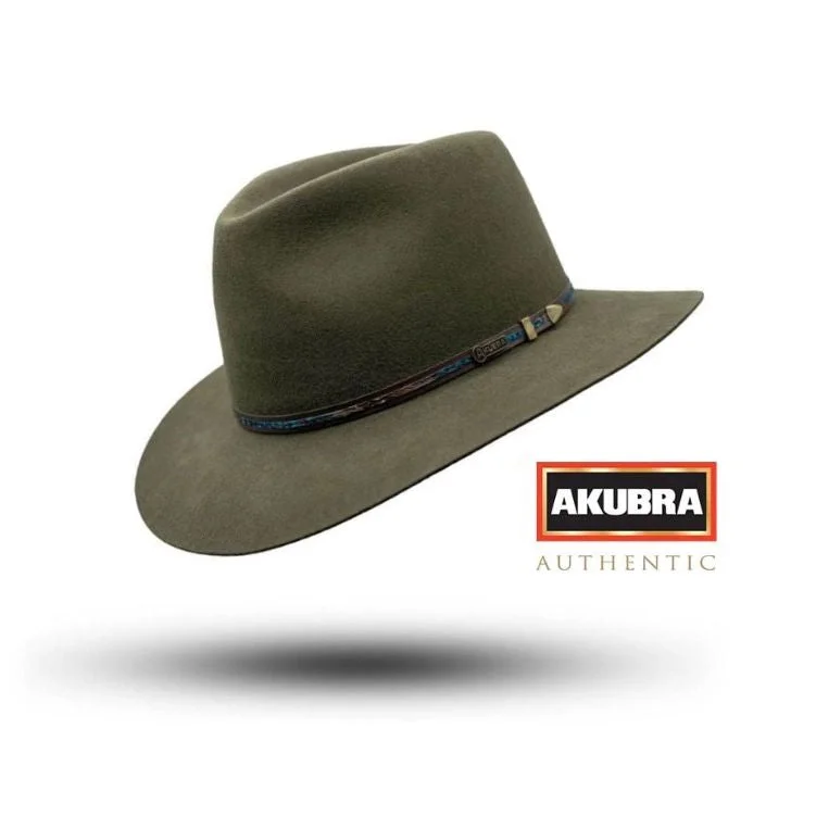 Akubra Leisure Time Hat - Fern