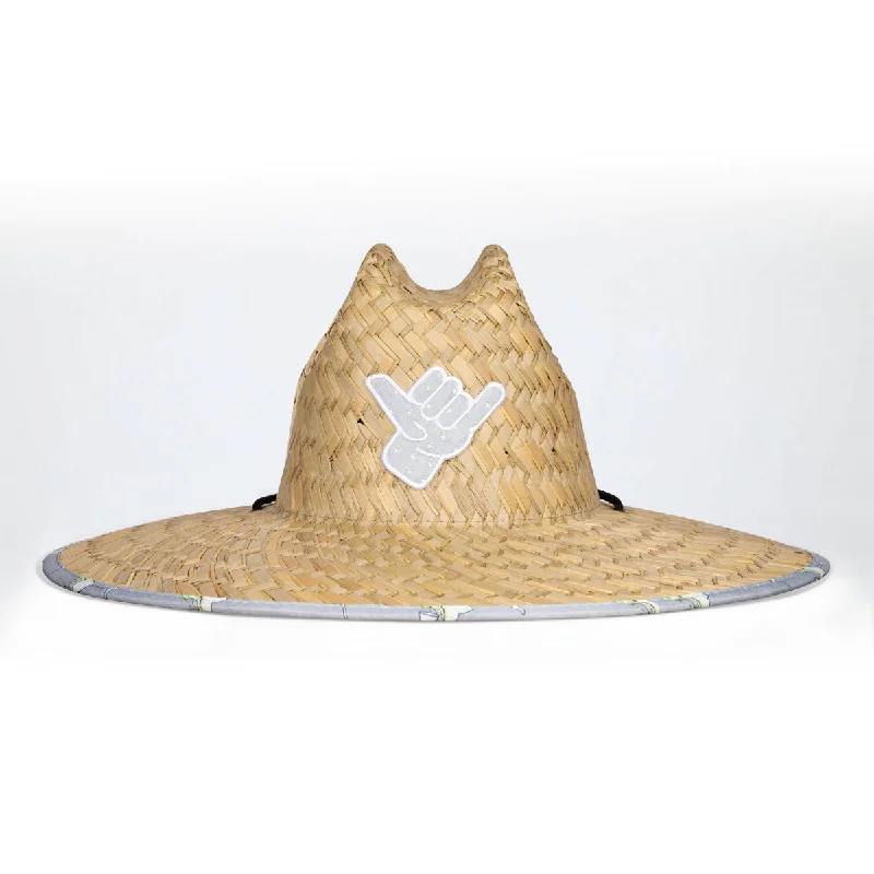 Margarita and a shot Lightweight adjustable drawstring straw hat