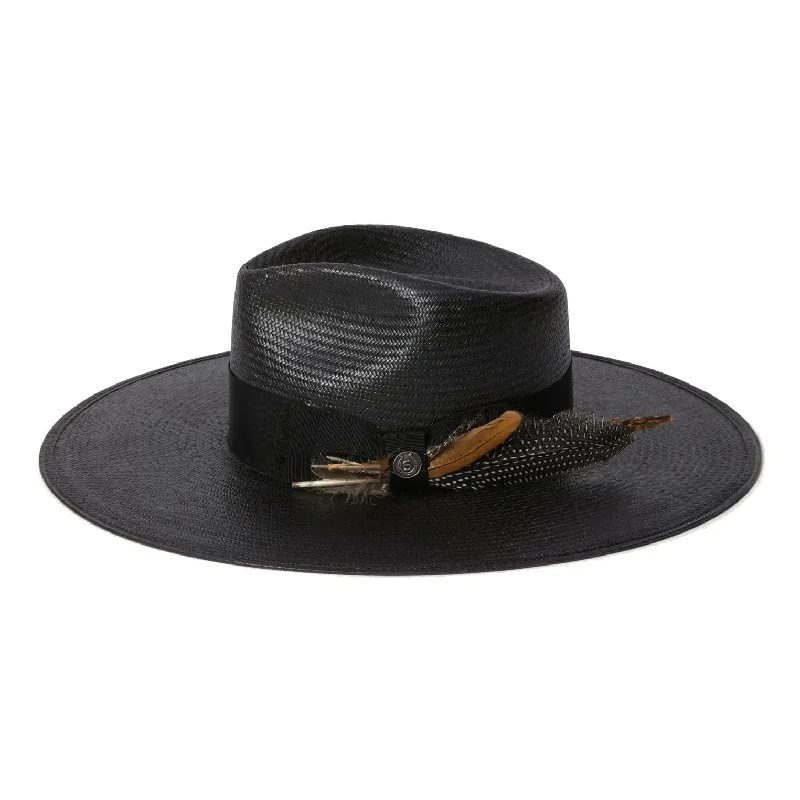 Stetson Atacama Shantung Straw Wide Brim Fedora