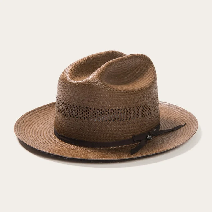 Stetson Open Road N Vented Shantung Straw Cowboy Hat