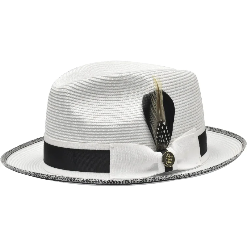 Steven Land Manhattan Natural Straw Fedora