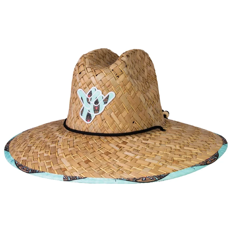 Tiki Board Straw Hat