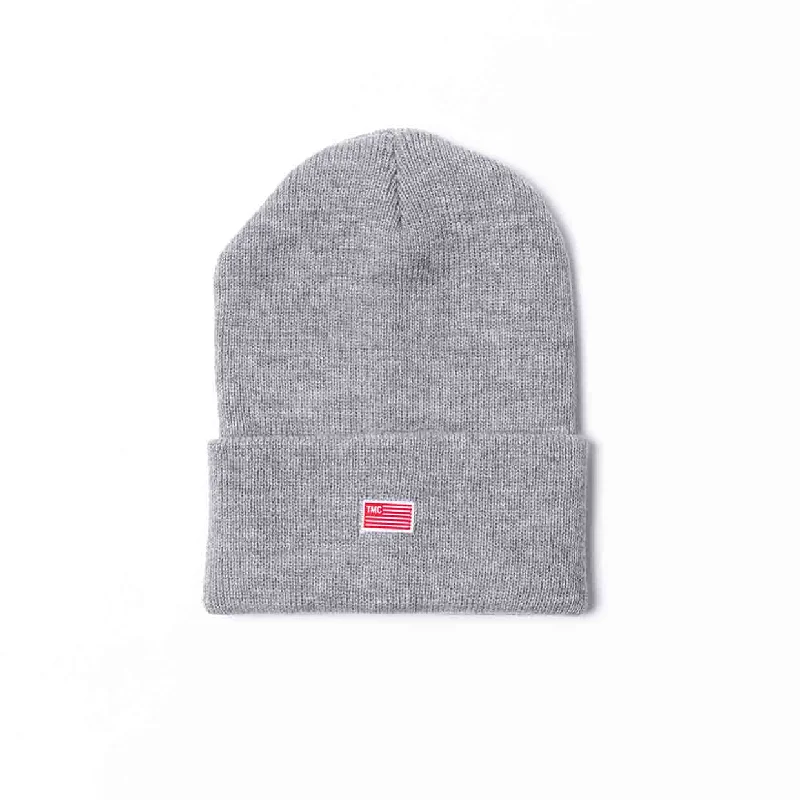 TMC Flag Limited Edition Heavyweight Beanie - Grey