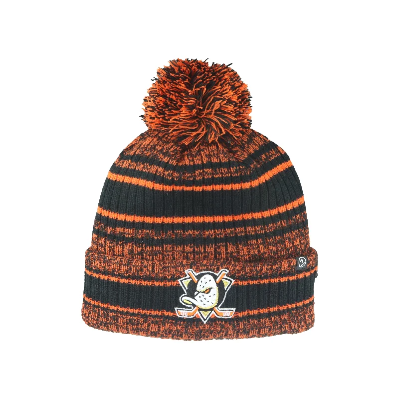 Venture Stripe Pom Beanie